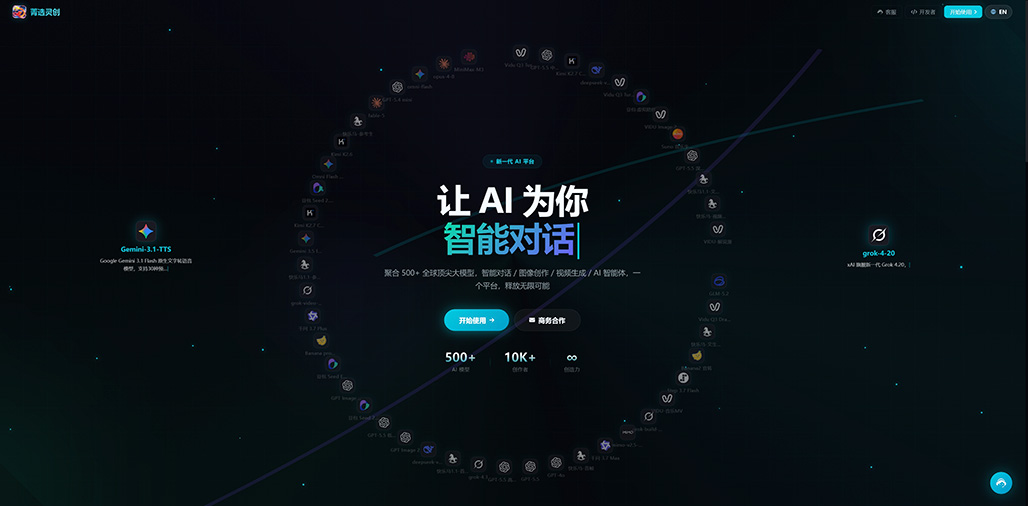 菁选灵创内容创作与服务场景